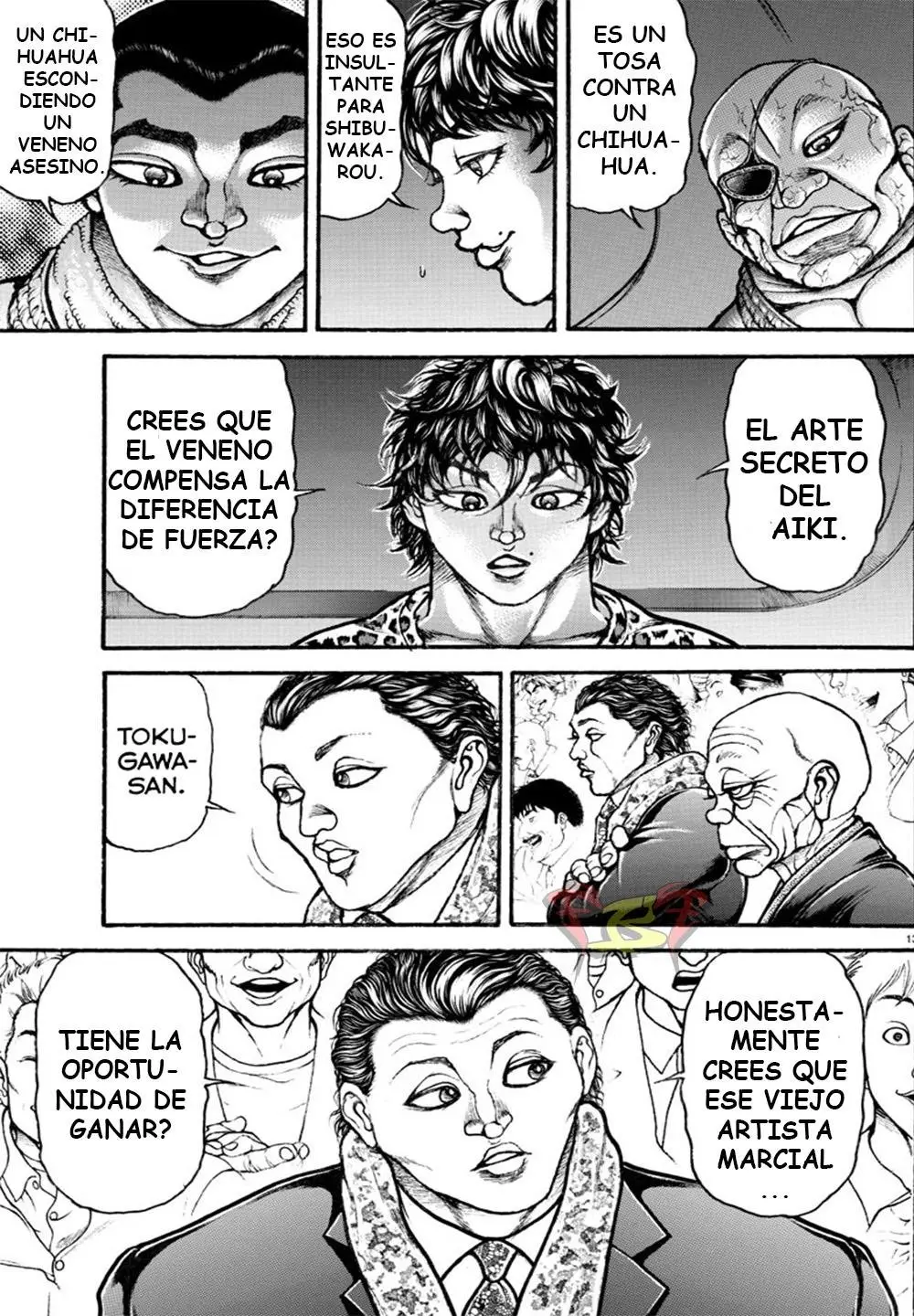 Baki Dou capítulo 50, página 13