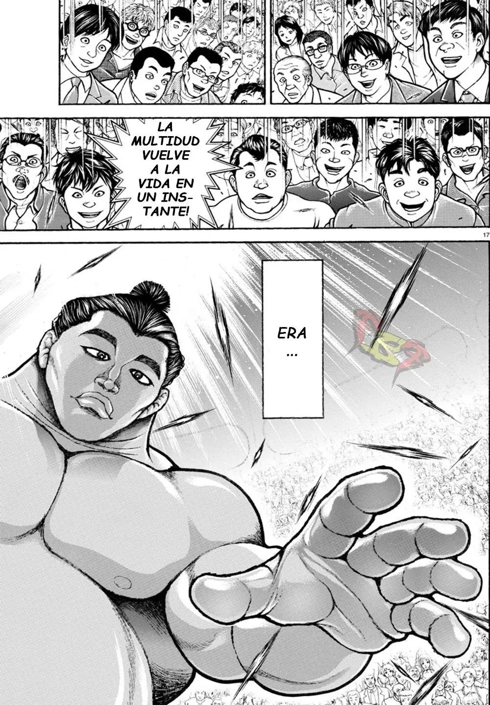 Baki Dou capítulo 50, página 17