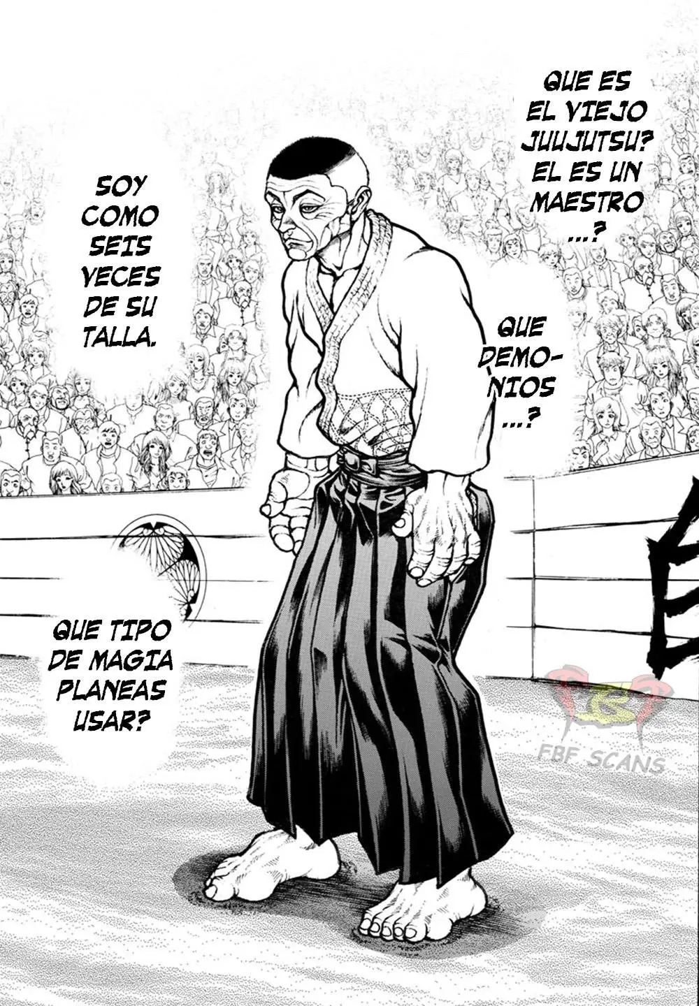 Baki Dou capítulo 51, página 6