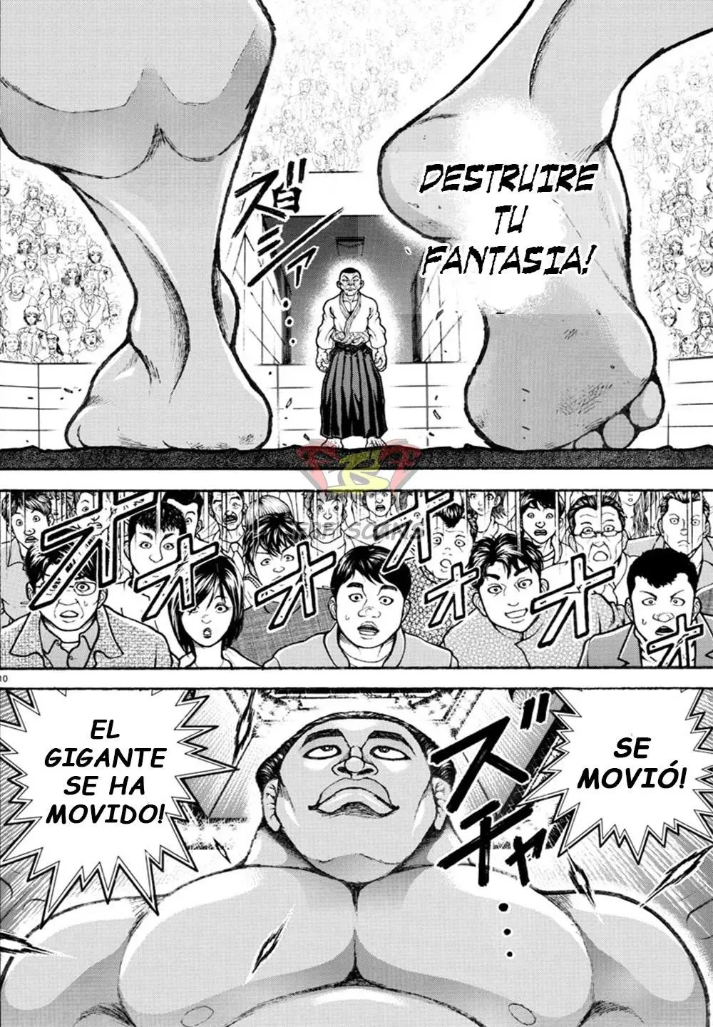 Baki Dou capítulo 51, página 9