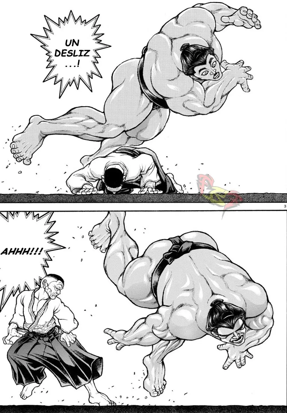 Baki Dou capítulo 53, página 3