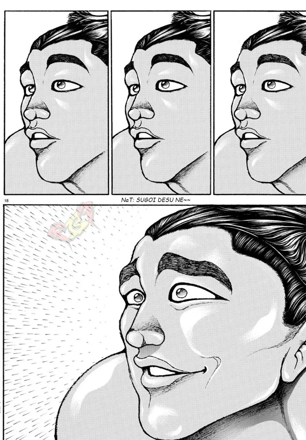 Baki Dou capítulo 53, página 17