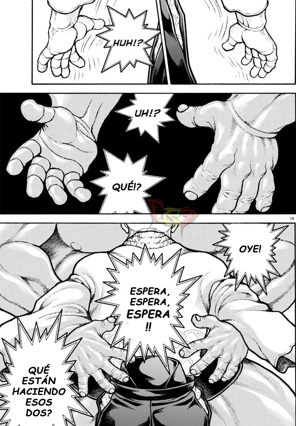 Baki Dou capítulo 53, página 18