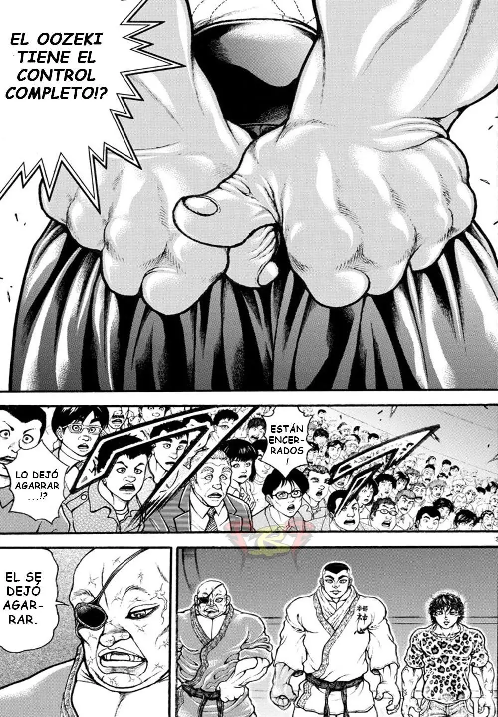 Baki Dou capítulo 54, página 3