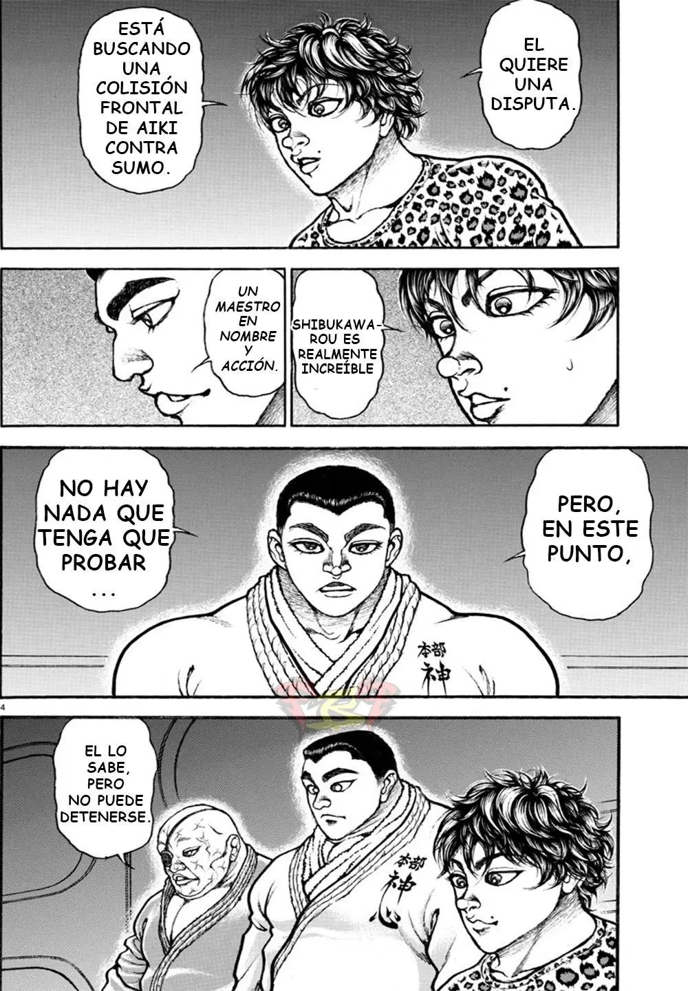 Baki Dou capítulo 54, página 4