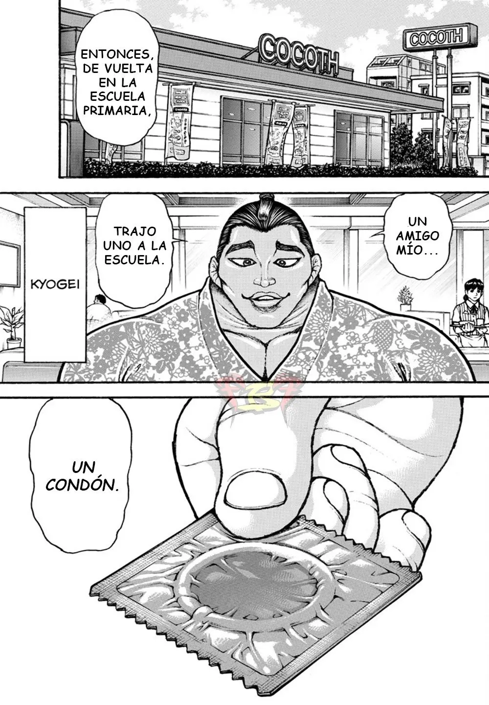Baki Dou capítulo 54, página 9