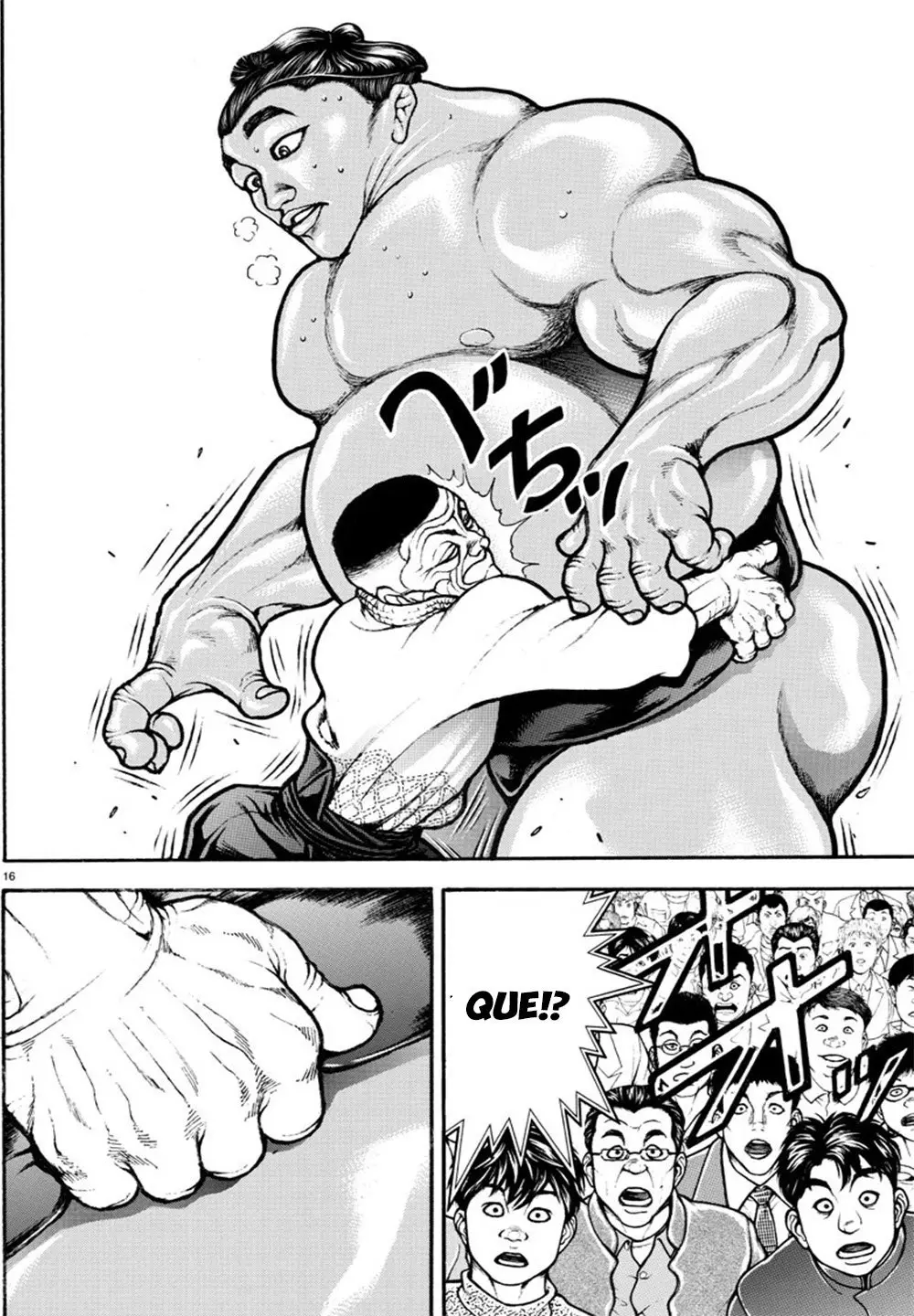 Baki Dou capítulo 55, página 15