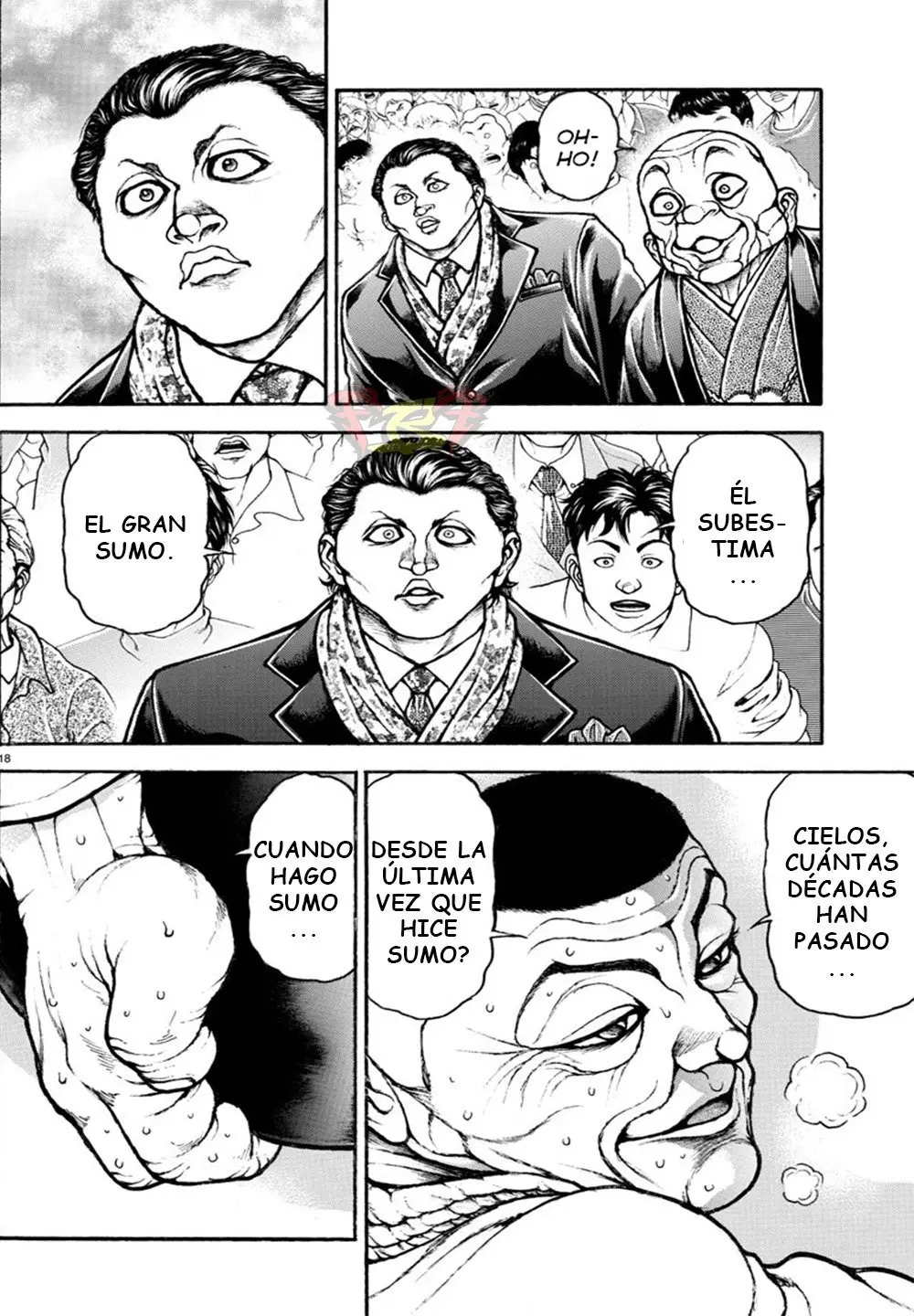 Baki Dou capítulo 55, página 17