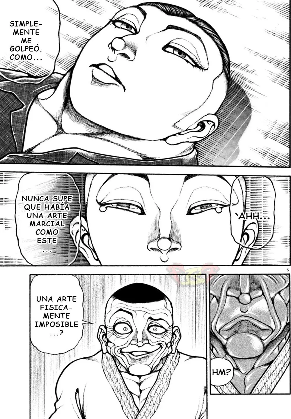 Baki Dou capítulo 56, página 6