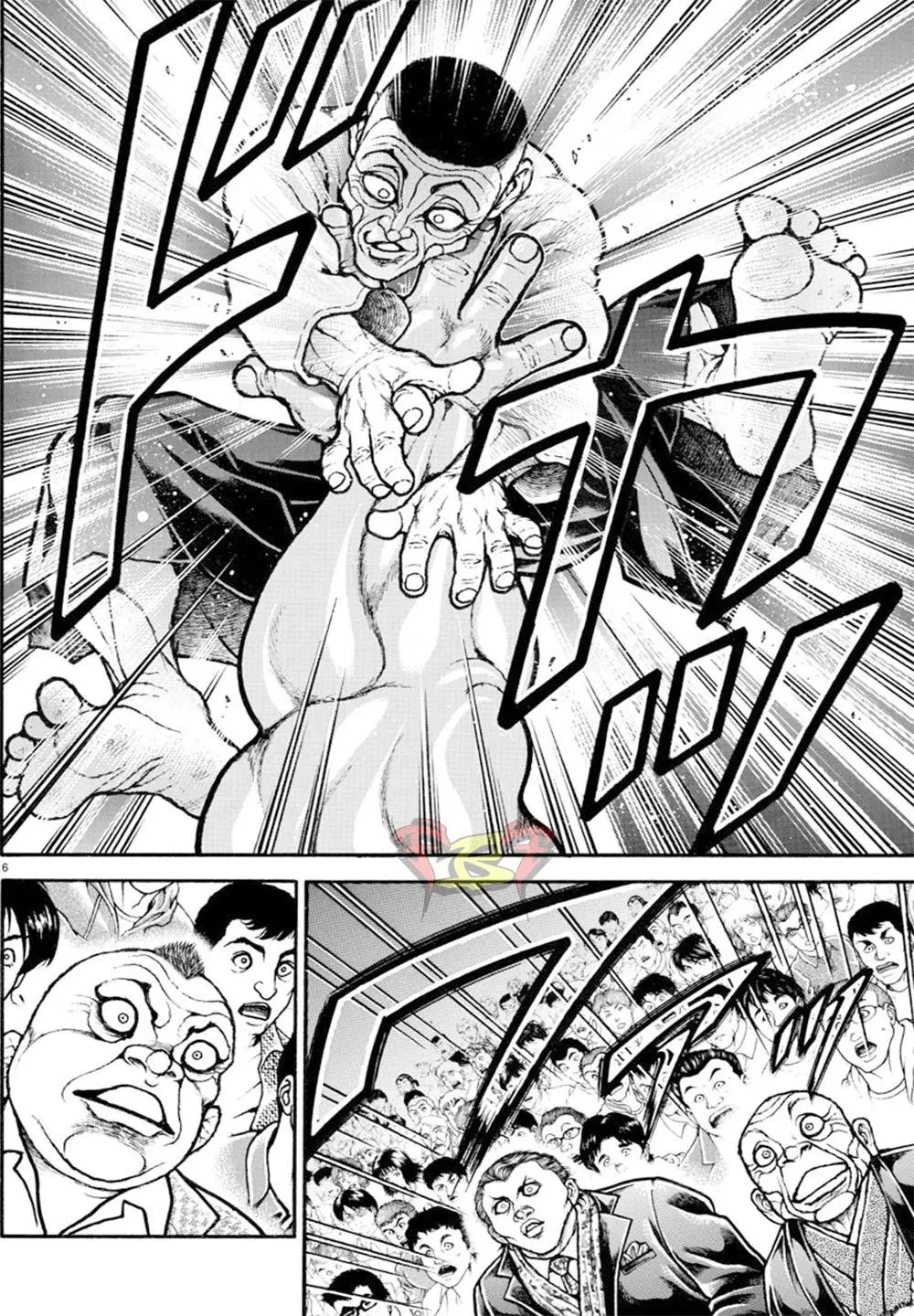 Baki Dou capítulo 57, página 6