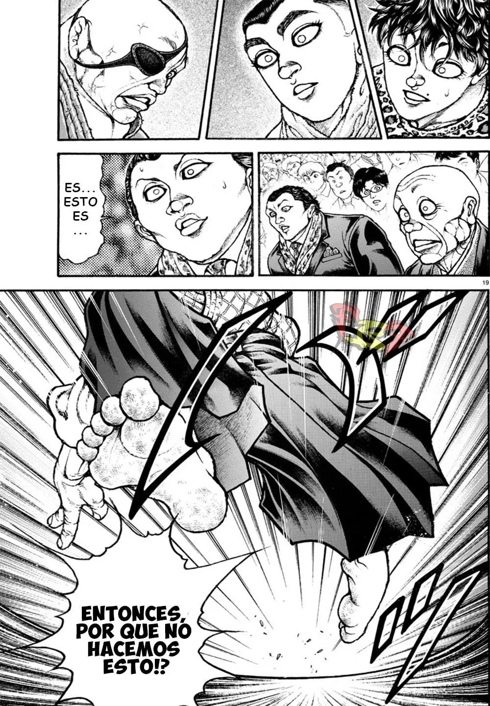 Baki Dou capítulo 57, página 19