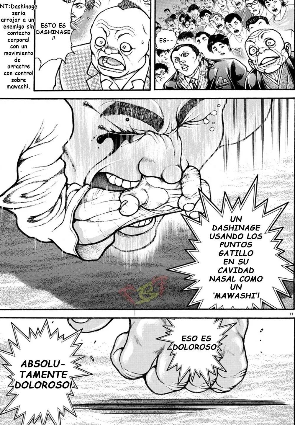 Baki Dou capítulo 58, página 11