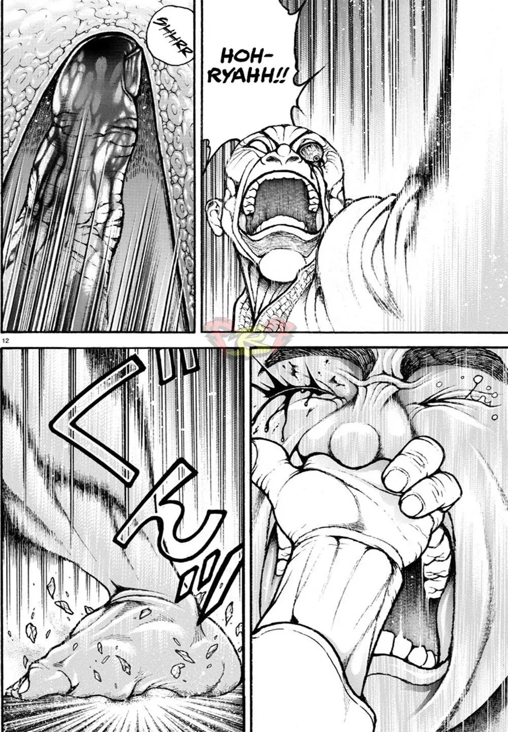 Baki Dou capítulo 58, página 12