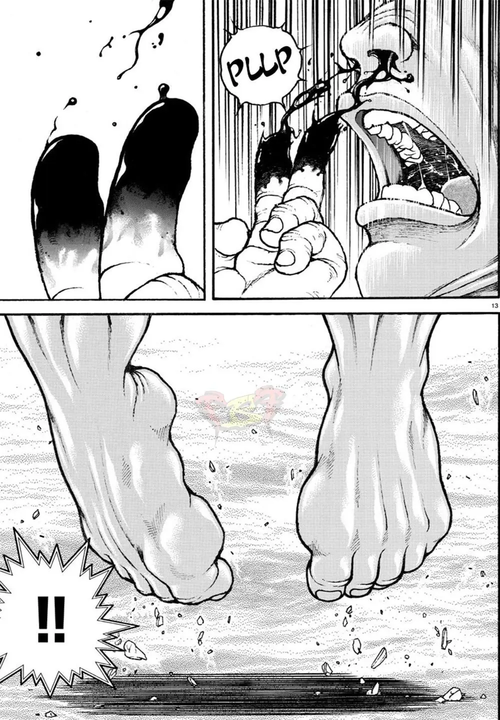Baki Dou capítulo 58, página 13