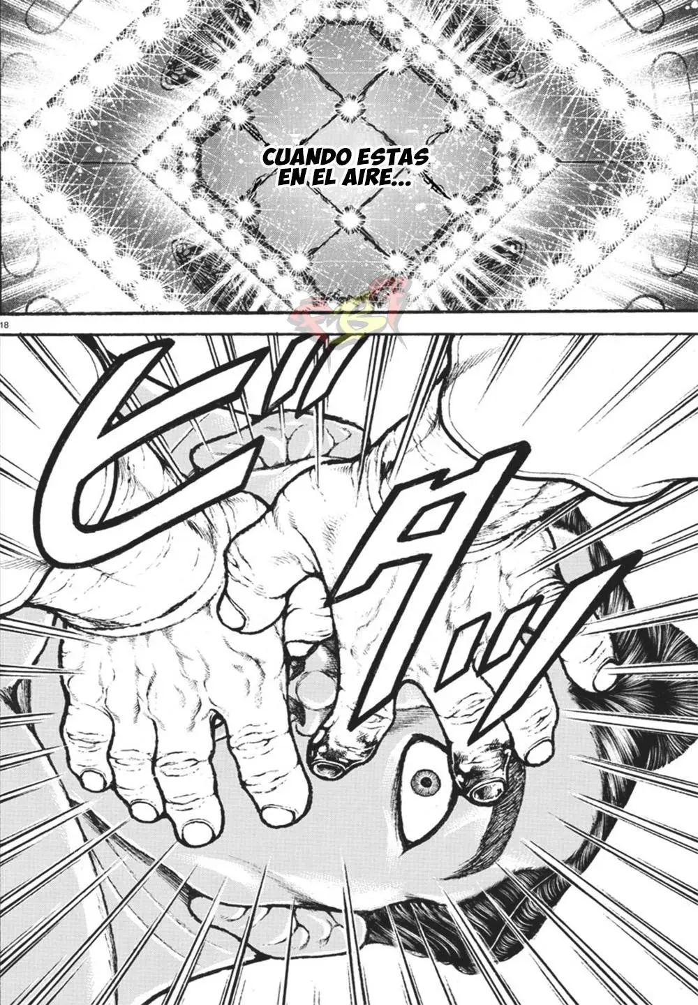 Baki Dou capítulo 58, página 17