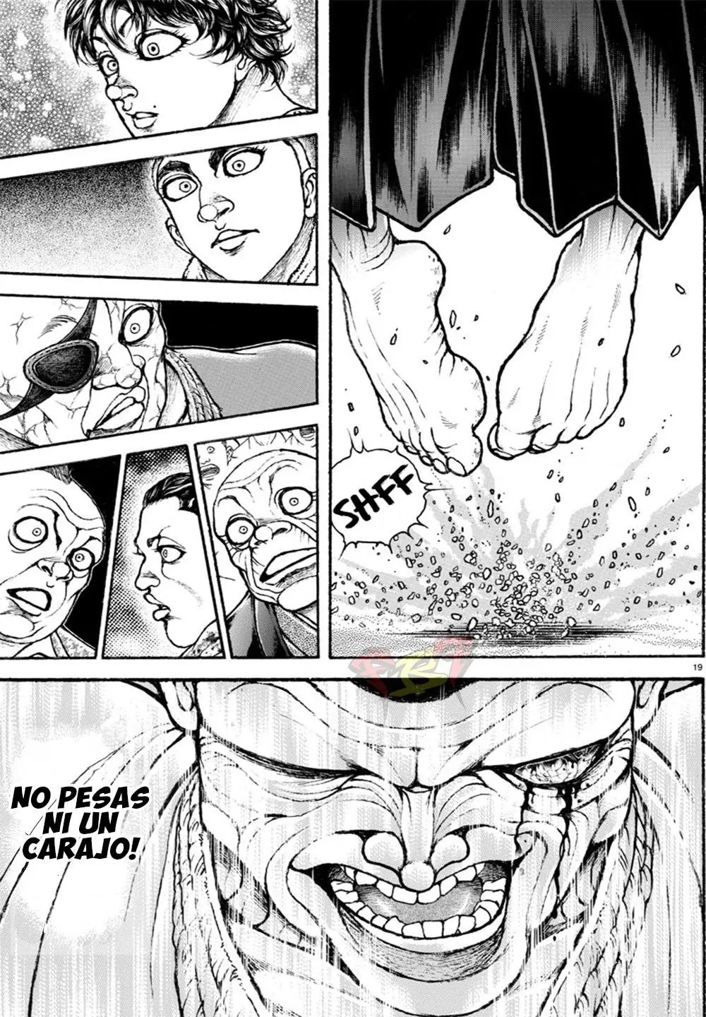 Baki Dou capítulo 58, página 18