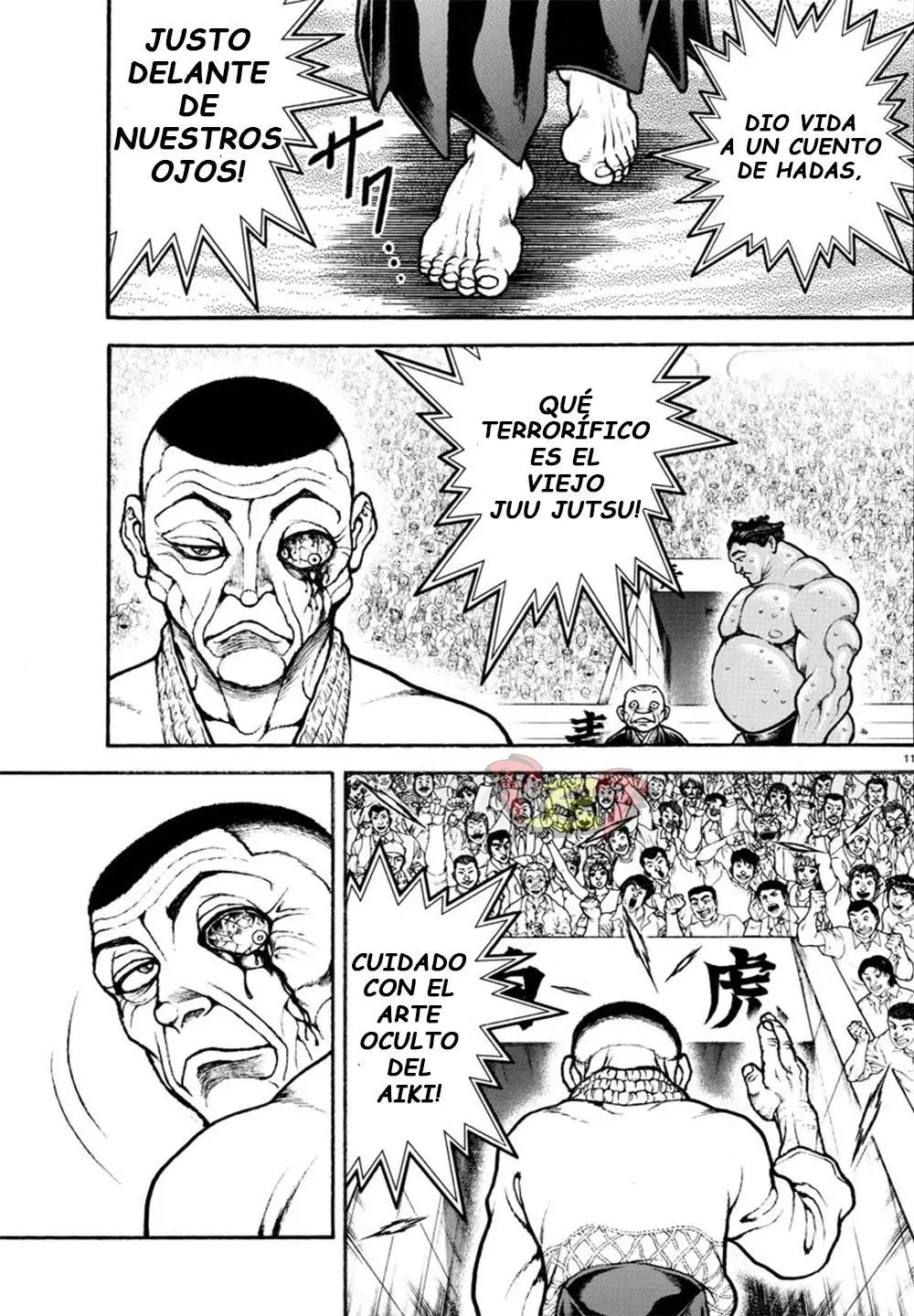 Baki Dou capítulo 59, página 10