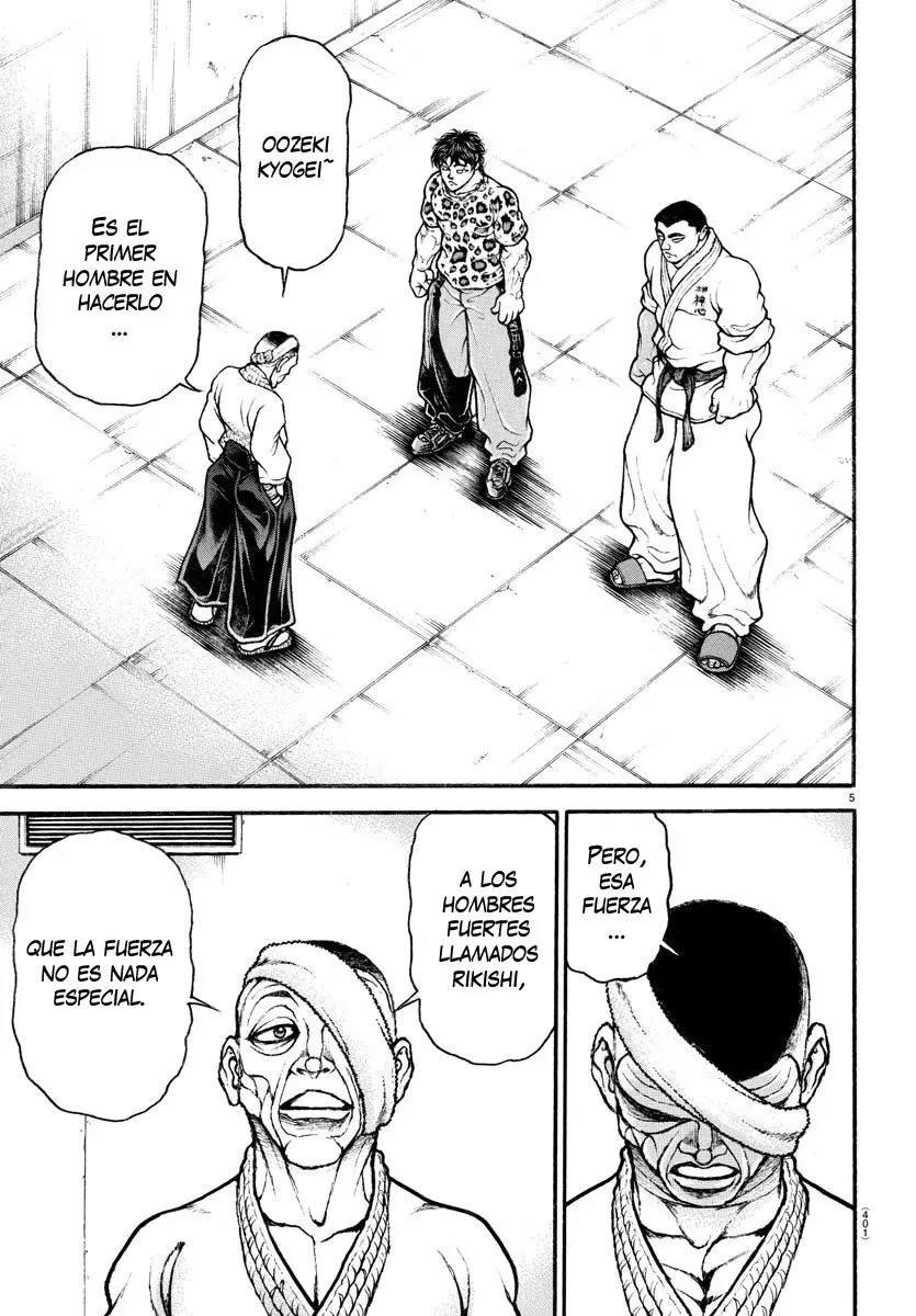 Baki Dou capítulo 60, página 6