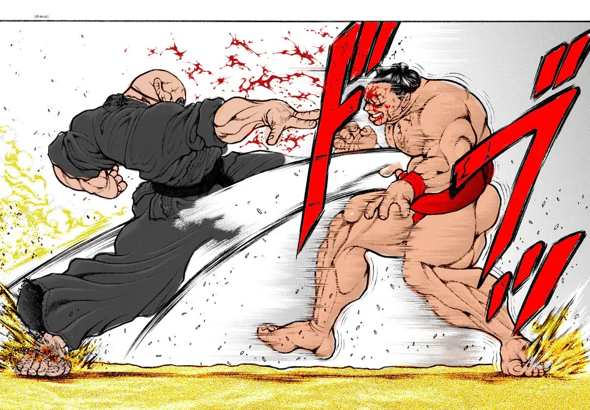 Baki Dou capítulo 61, página 21