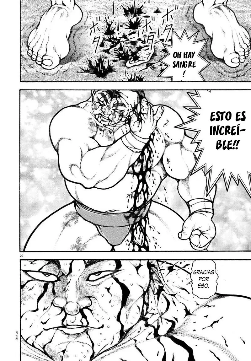 Baki Dou capítulo 62, página 21