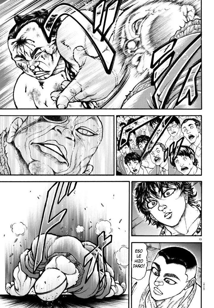 Baki Dou capítulo 63, página 14