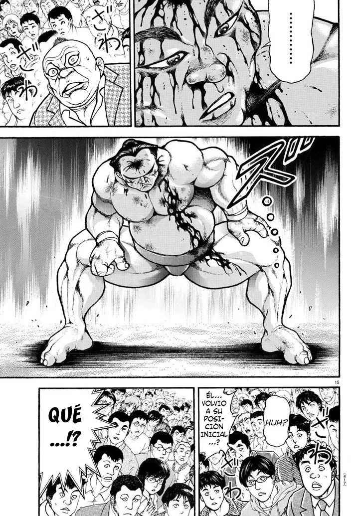 Baki Dou capítulo 63, página 16