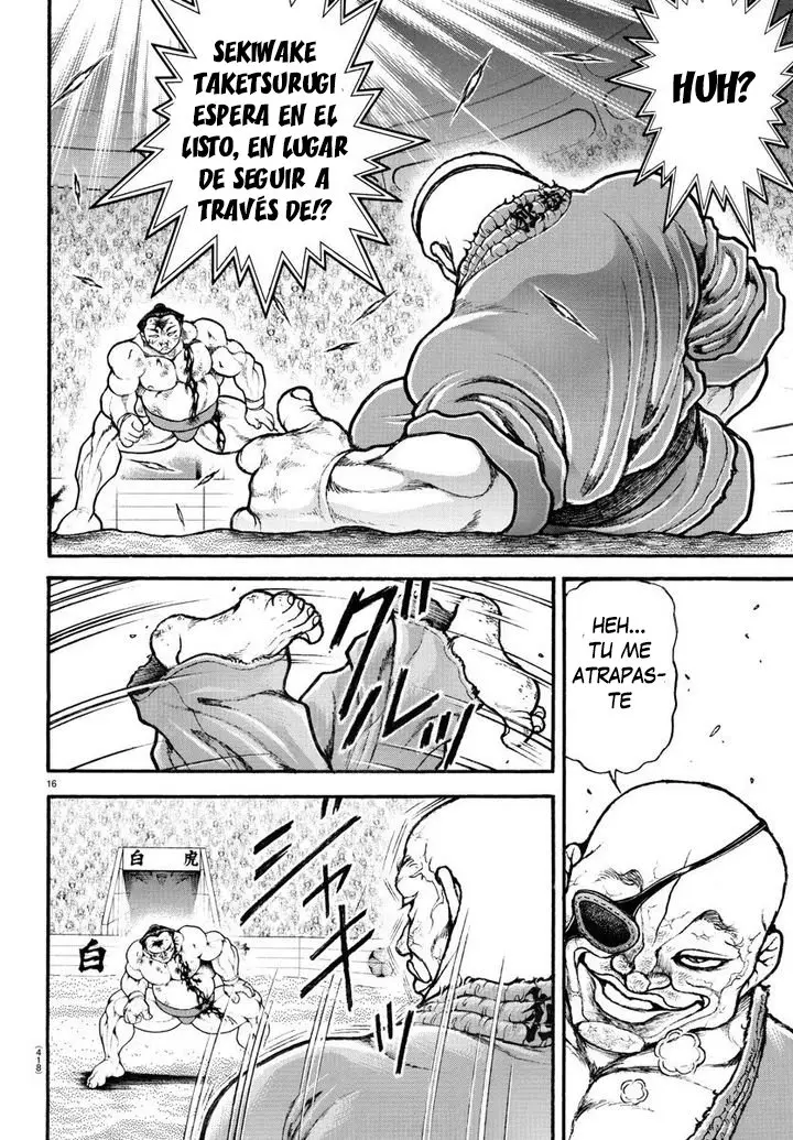 Baki Dou capítulo 63, página 17