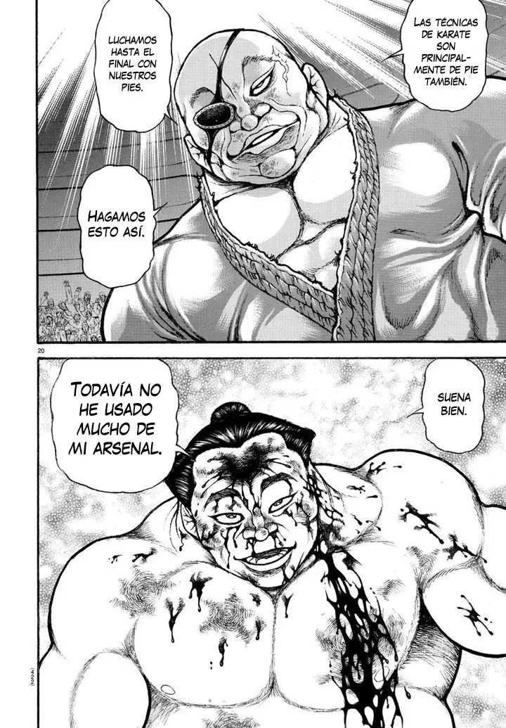 Baki Dou capítulo 63, página 21