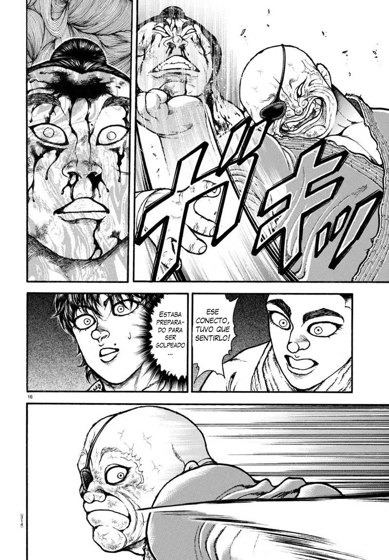 Baki Dou capítulo 64, página 16