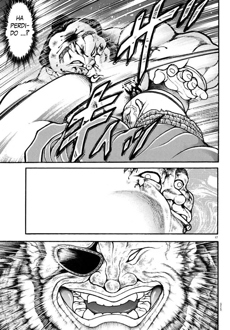 Baki Dou capítulo 64, página 17