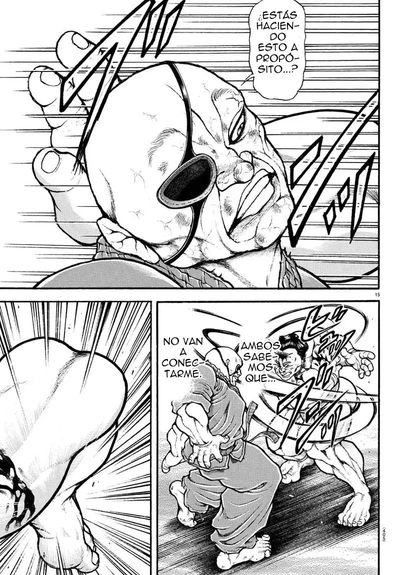 Baki Dou capítulo 65, página 16