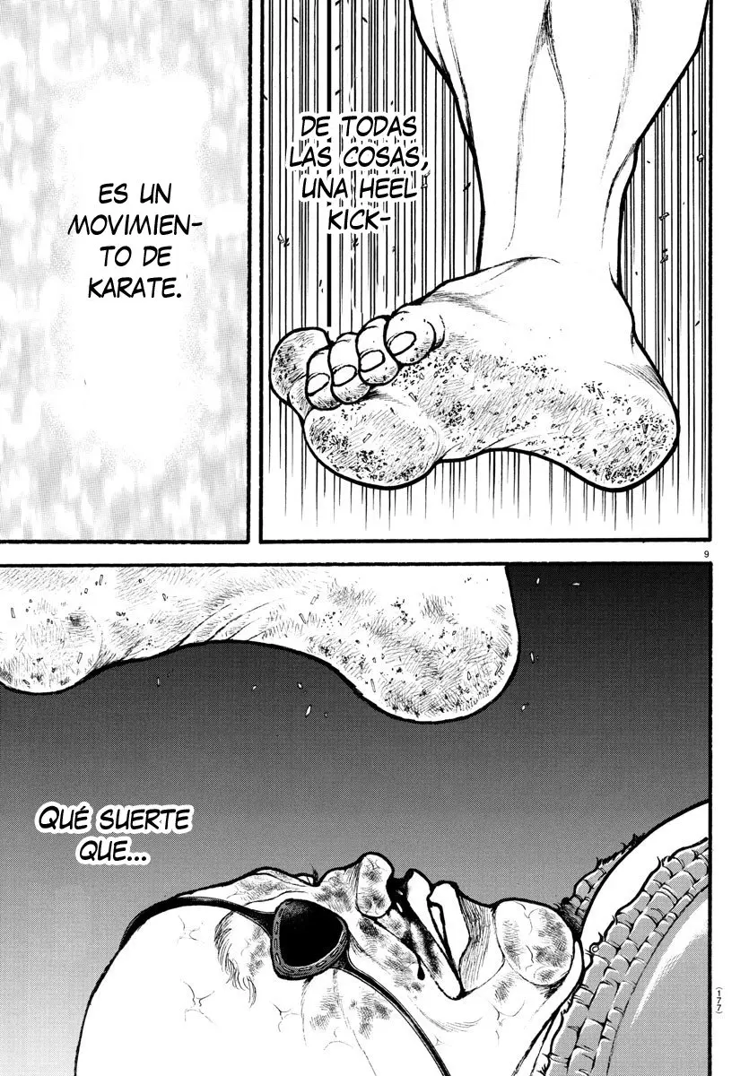 Baki Dou capítulo 66, página 10