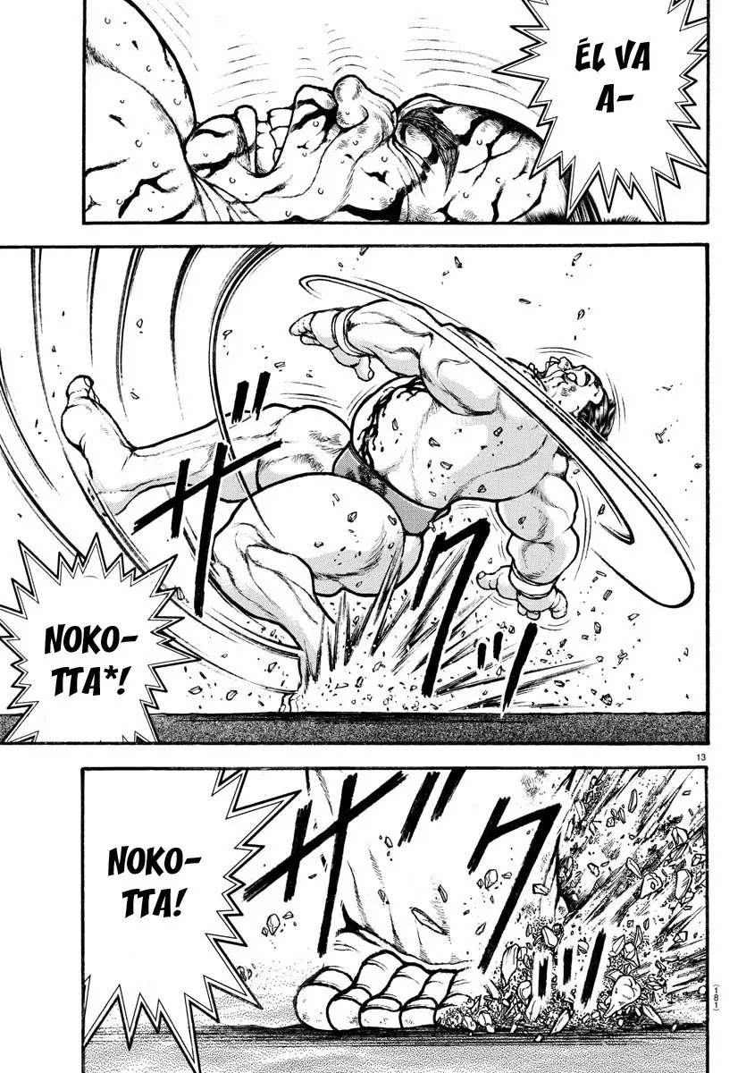 Baki Dou capítulo 66, página 14