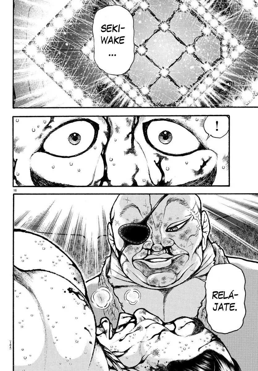 Baki Dou capítulo 66, página 17