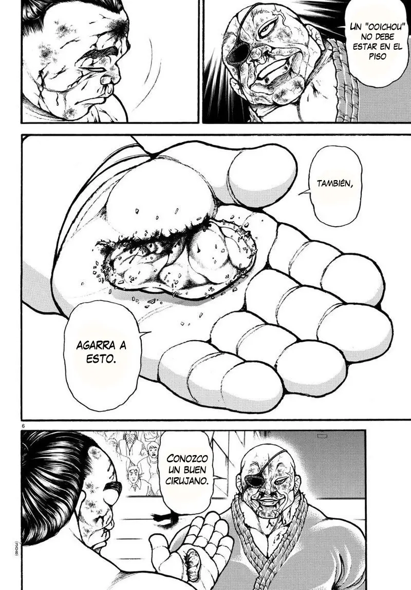Baki Dou capítulo 67, página 6