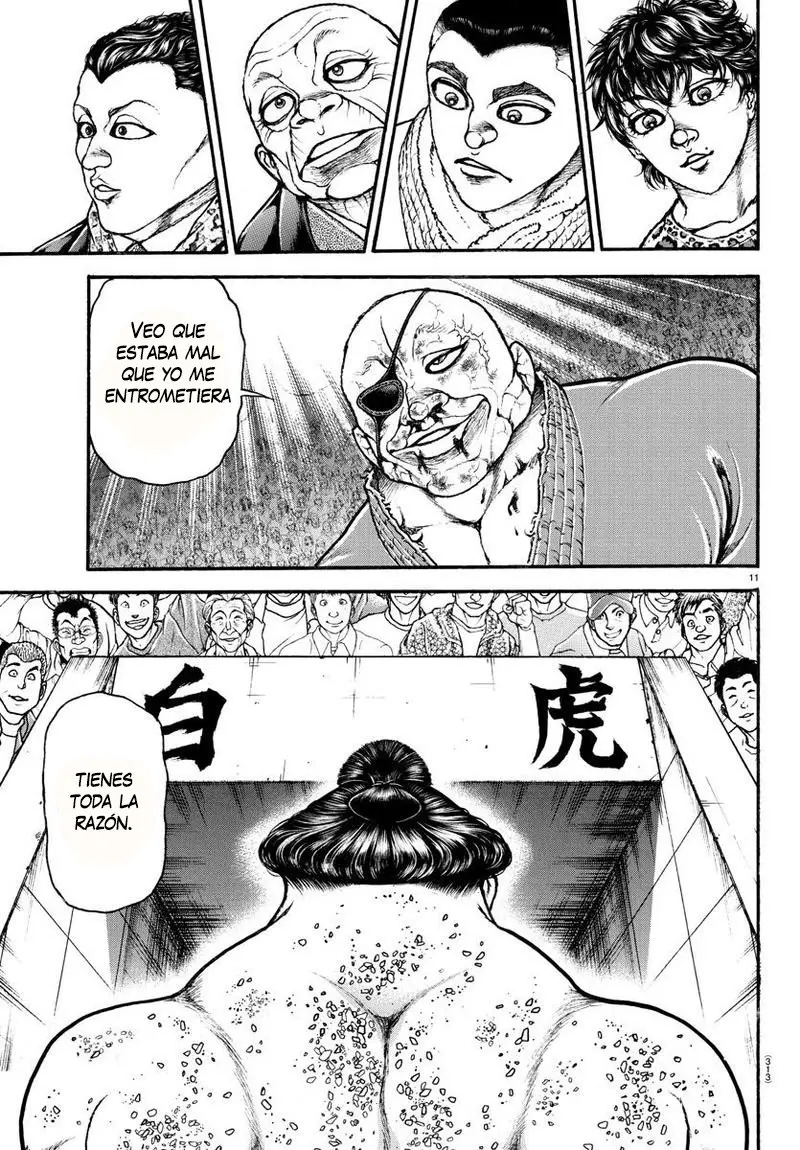 Baki Dou capítulo 67, página 11