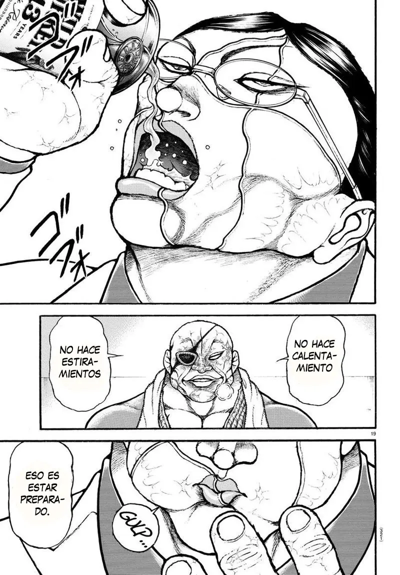Baki Dou capítulo 67, página 19