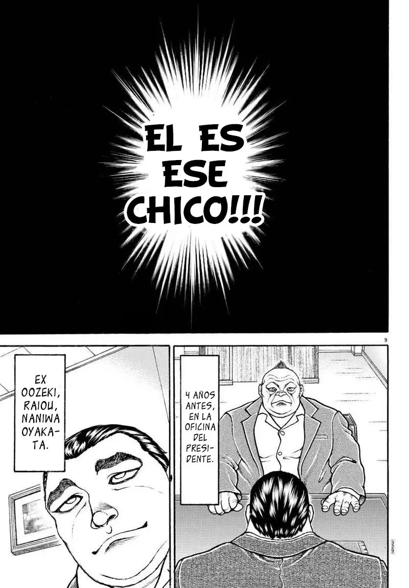 Baki Dou capítulo 70, página 9