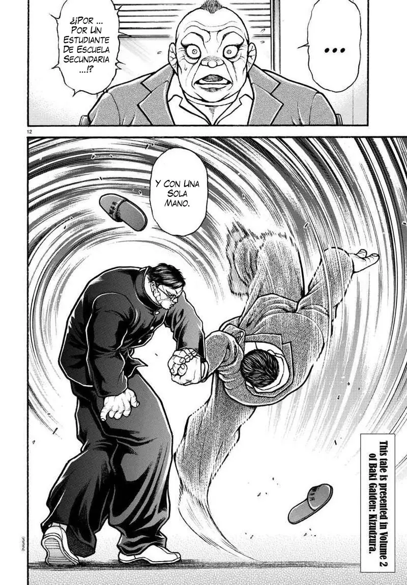 Baki Dou capítulo 70, página 12