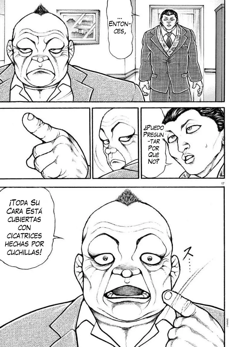 Baki Dou capítulo 70, página 17