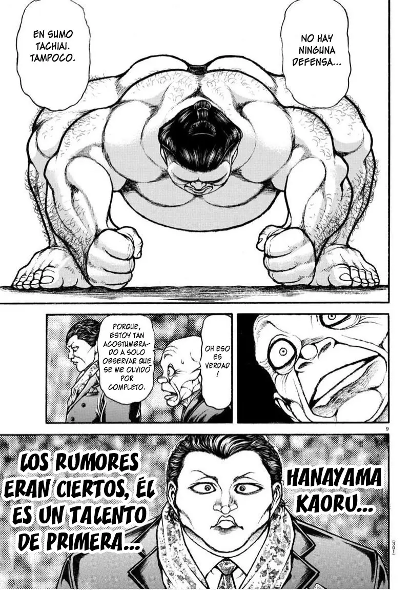 Baki Dou capítulo 71, página 8