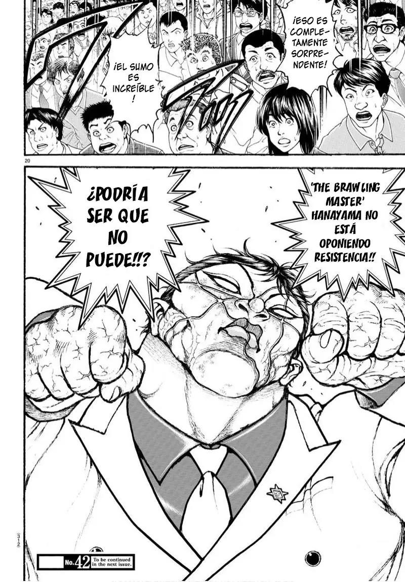 Baki Dou capítulo 71, página 17