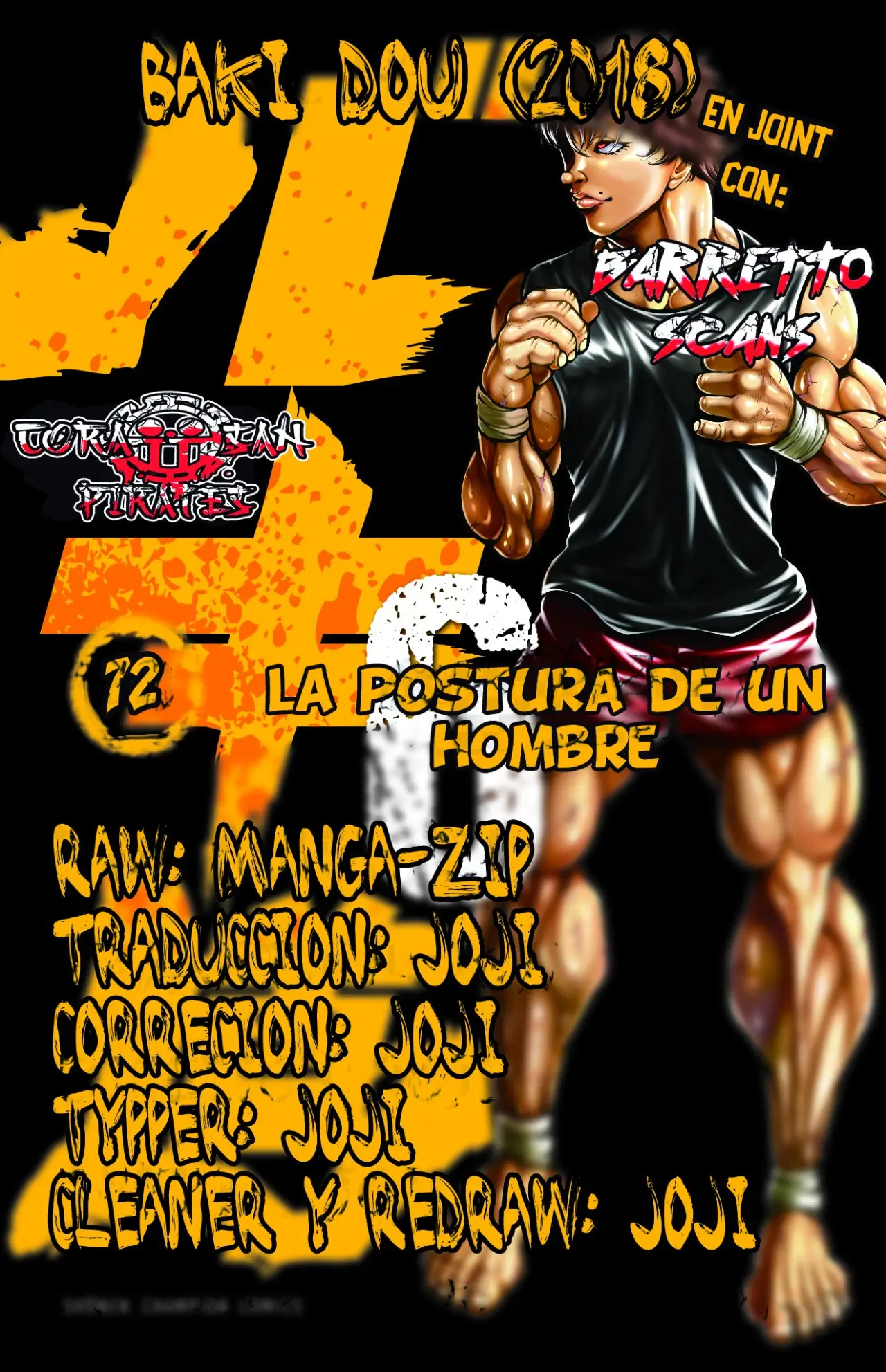 Baki Dou capítulo 72, página 1