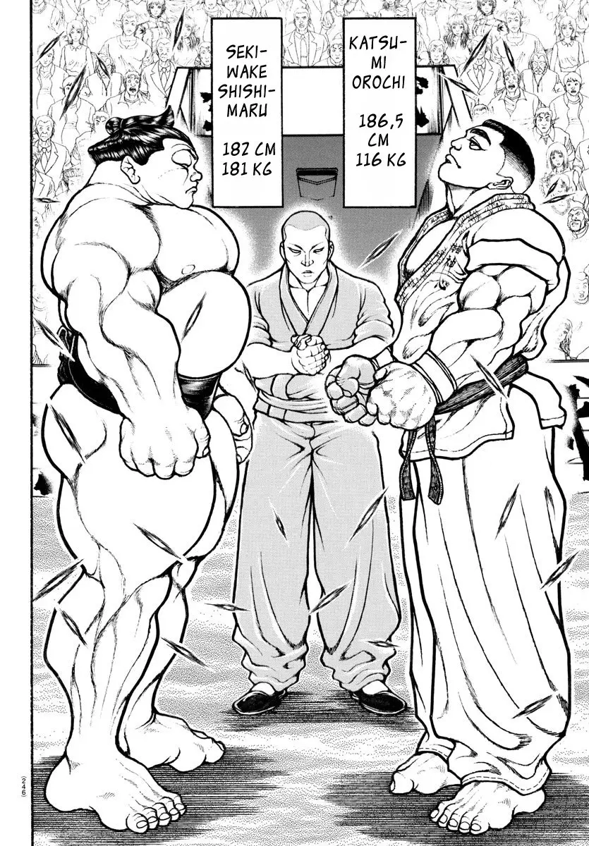 Baki Dou capítulo 75, página 15