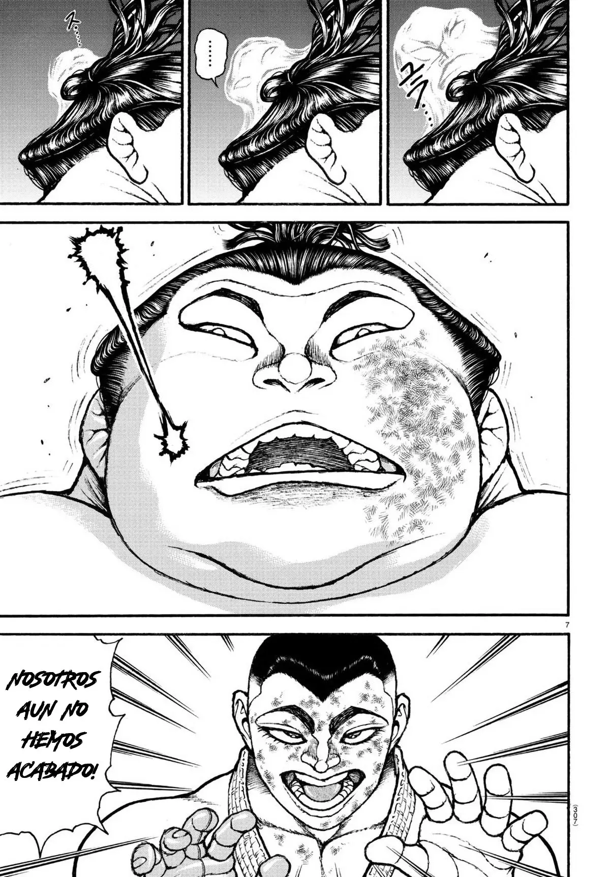 Baki Dou capítulo 78, página 7