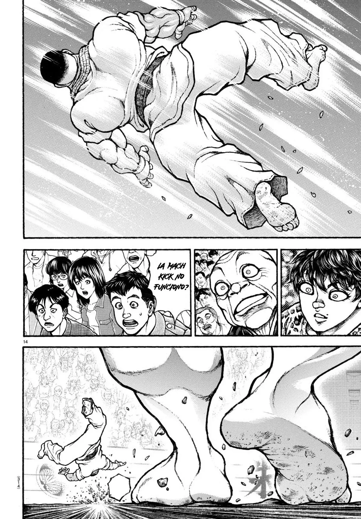Baki Dou capítulo 78, página 14