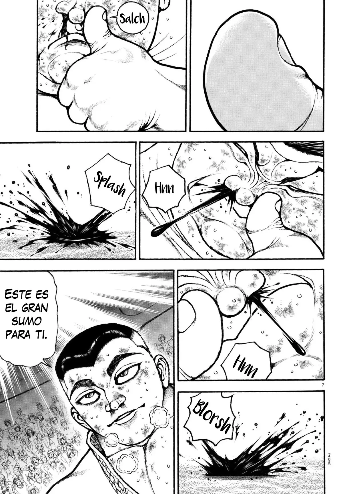 Baki Dou capítulo 80, página 7