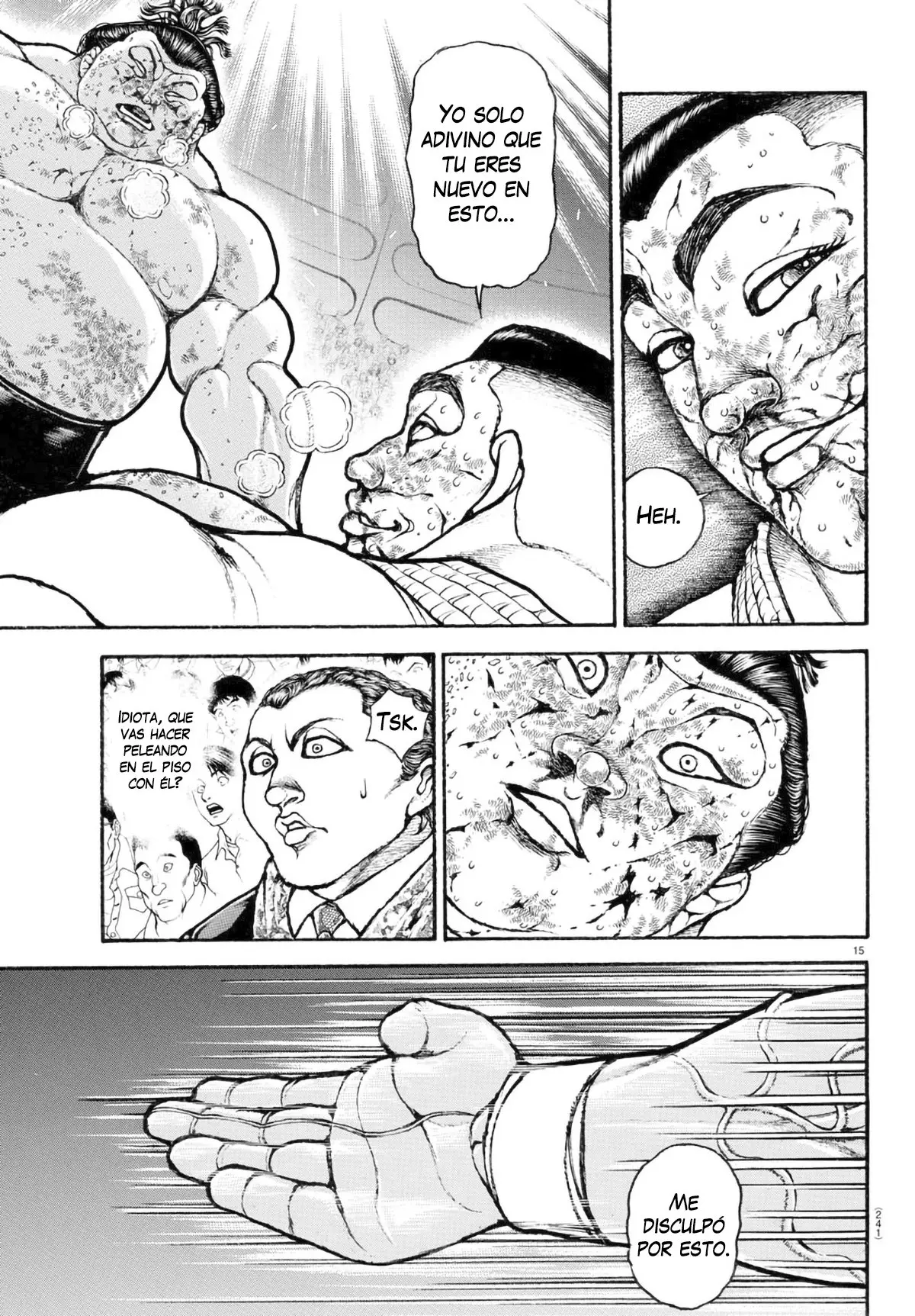 Baki Dou capítulo 81, página 21