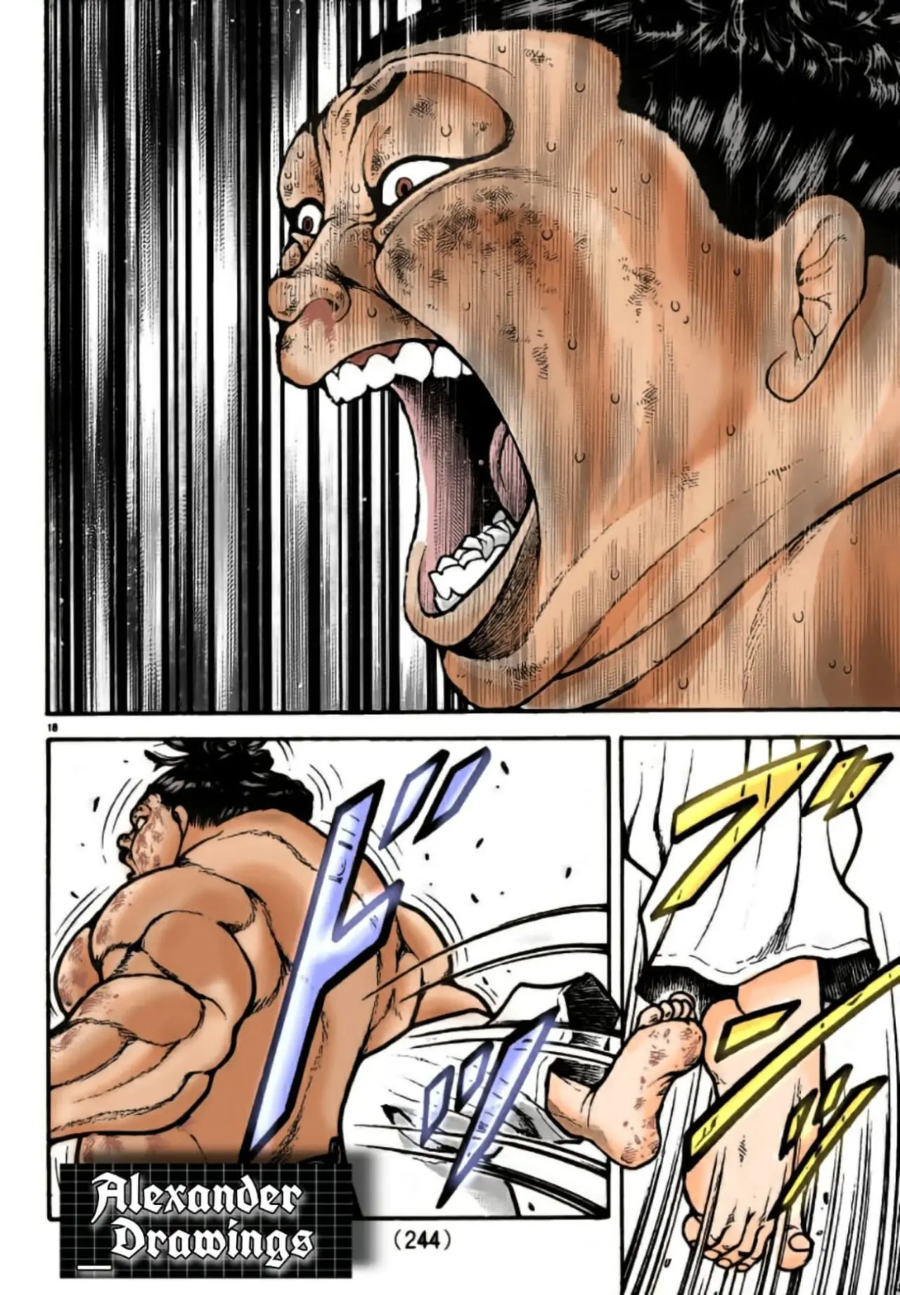 Baki Dou capítulo 81, página 24
