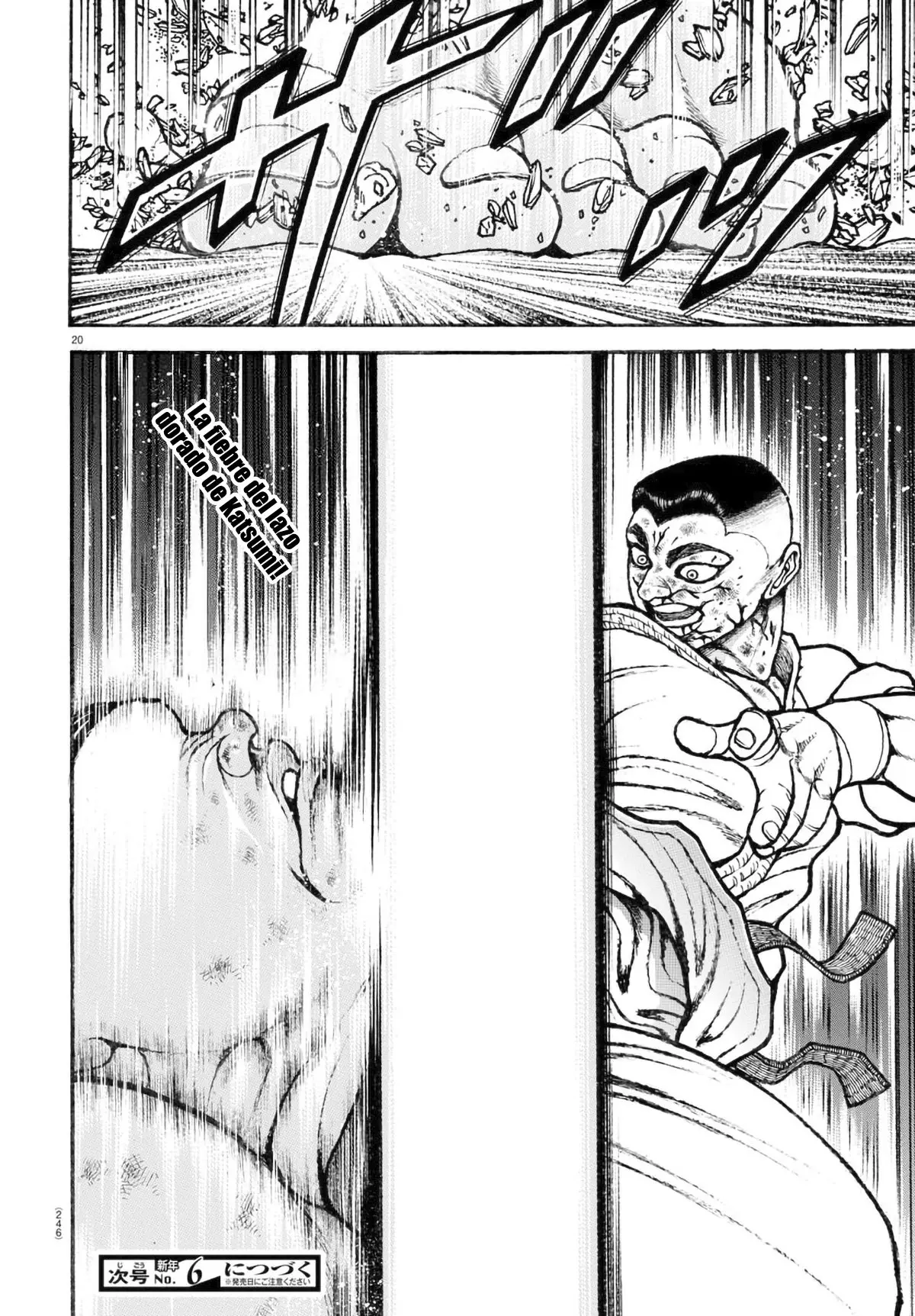Baki Dou capítulo 81, página 28